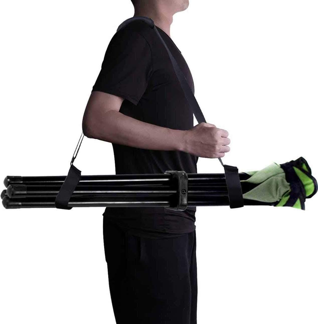 Adjustable Kick Scooter Shoulder Strap Kick Scooter Carrying Strap Universal Folding Chair Strap- No Further Damage to Your Back! (Chair Not Included, No Scooter)