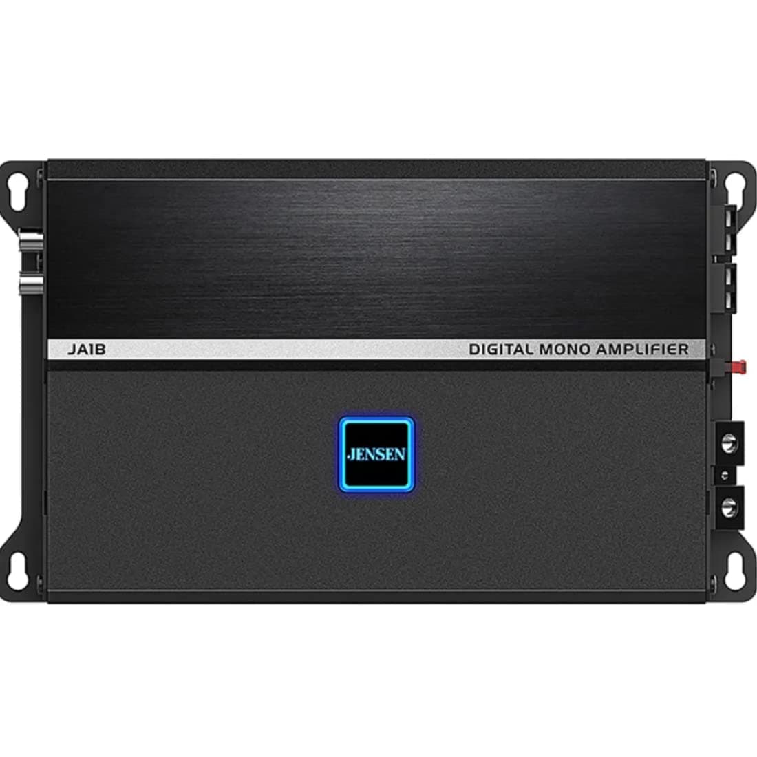 Jensen JA1B 290W RMS Monoblock Class-D Car Audio Compact Amplifier with DSP