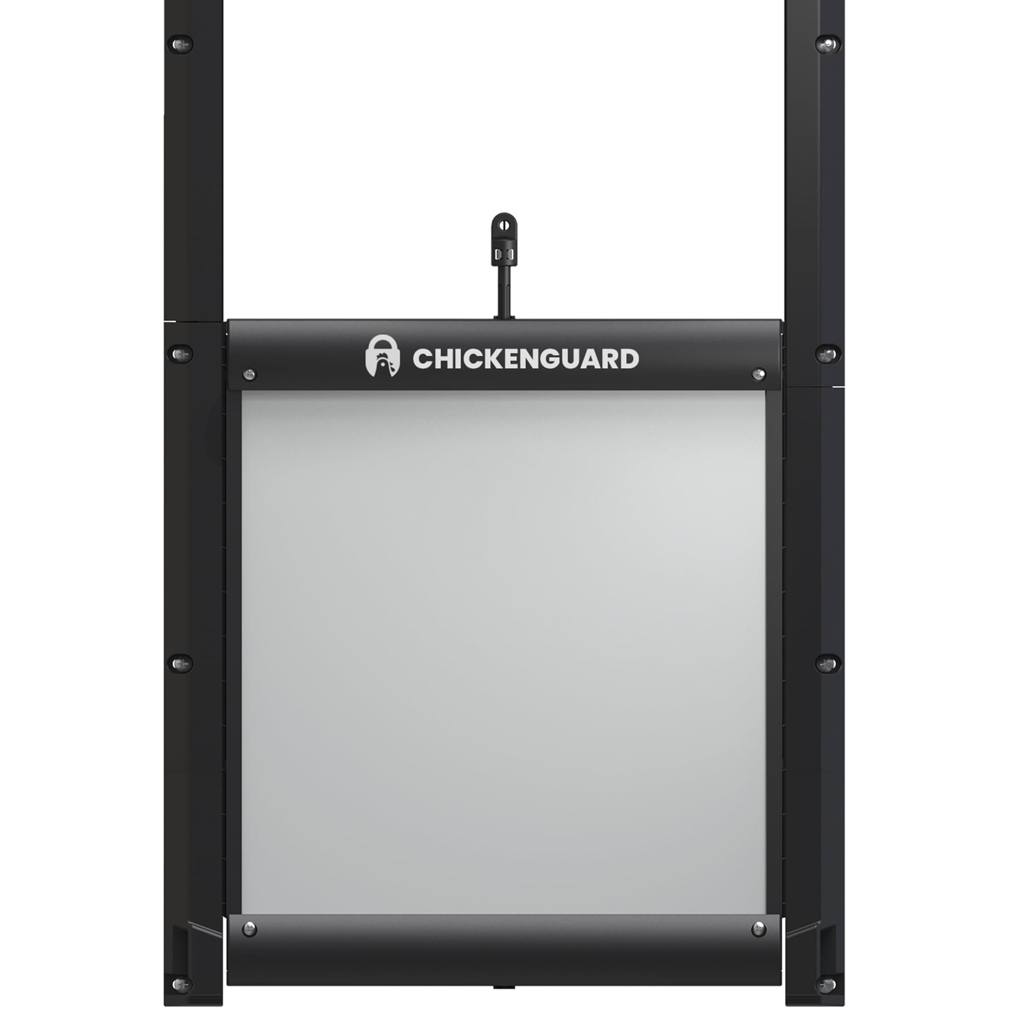 ChickenGuard Self-Locking Predator-Proof Chicken Coop Door for Hen-House, Chicken Run, Poultry Habitat Accessories (Pop Hole Door only – No Motor)