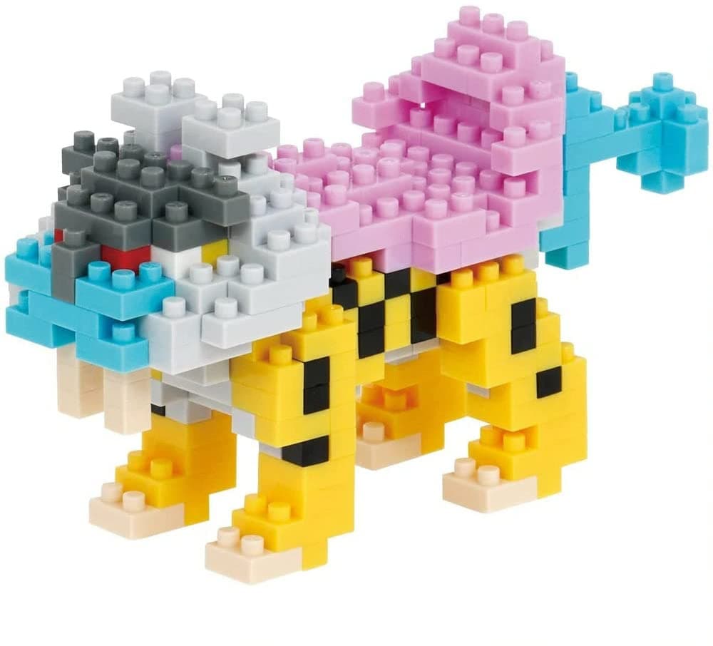 nanoblock - Pokémon - Raikou, Pokémon Series Building Kit