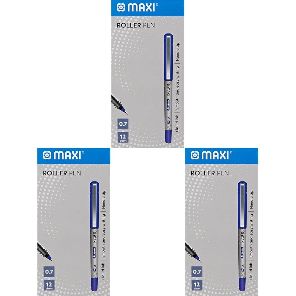 ROLLER PEN 0.7MM NEEDLE TIP BOX OF 12PC VIOLET