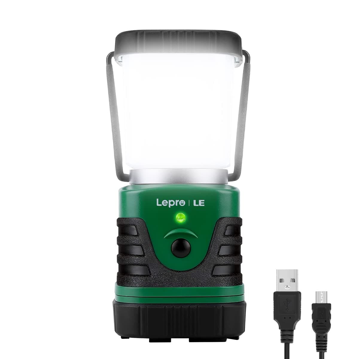 Lepro Lantern LED Camping Lantern USB Rechargeable [Lantern and Power Bank in One/Ultra-High Brightness 1000 Lumens/Daylight/Day White/Bulb Color Switchable/4 Lighting Modes/Stepless Dimming and Color