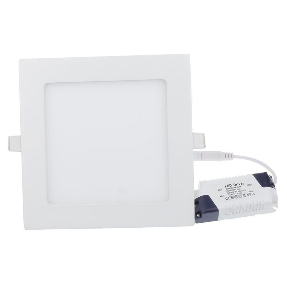 Brightsky 6w LED Square Panel White Bright Light Recessed Ceiling DownLight Bulb Lamp AC120-265v