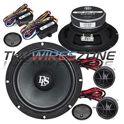 DLS M6.2 Performance Series 2-Way 6.5" 160 Watt Component Car Speaker (pair)