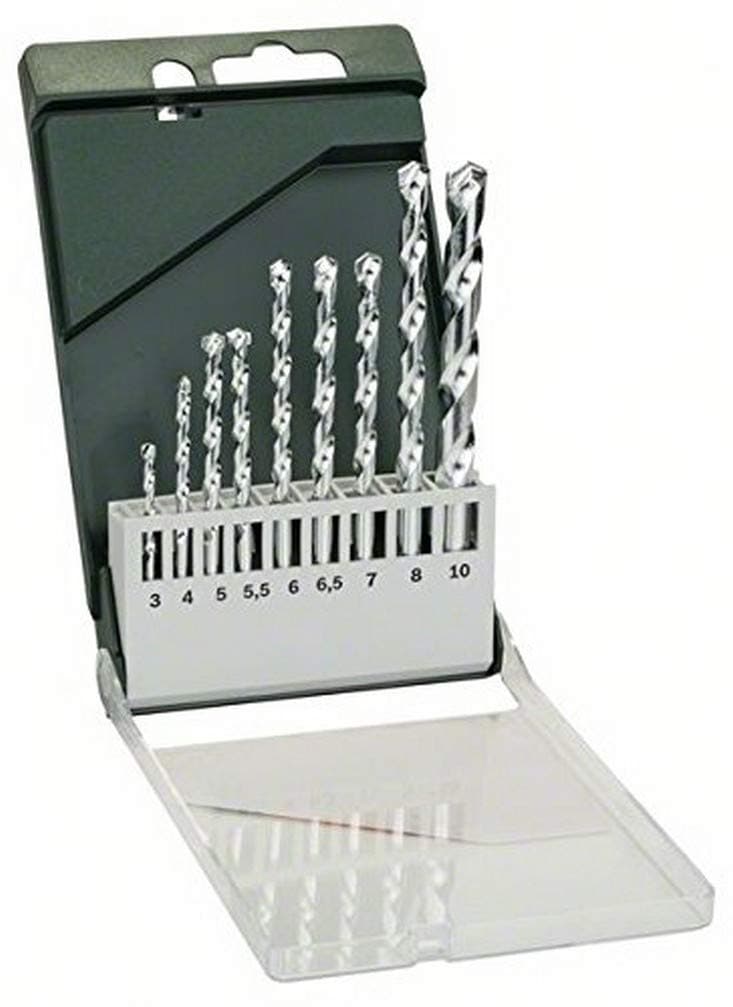 Bosch 2609255463 Masonry Drill Bit Set (9 Pieces)