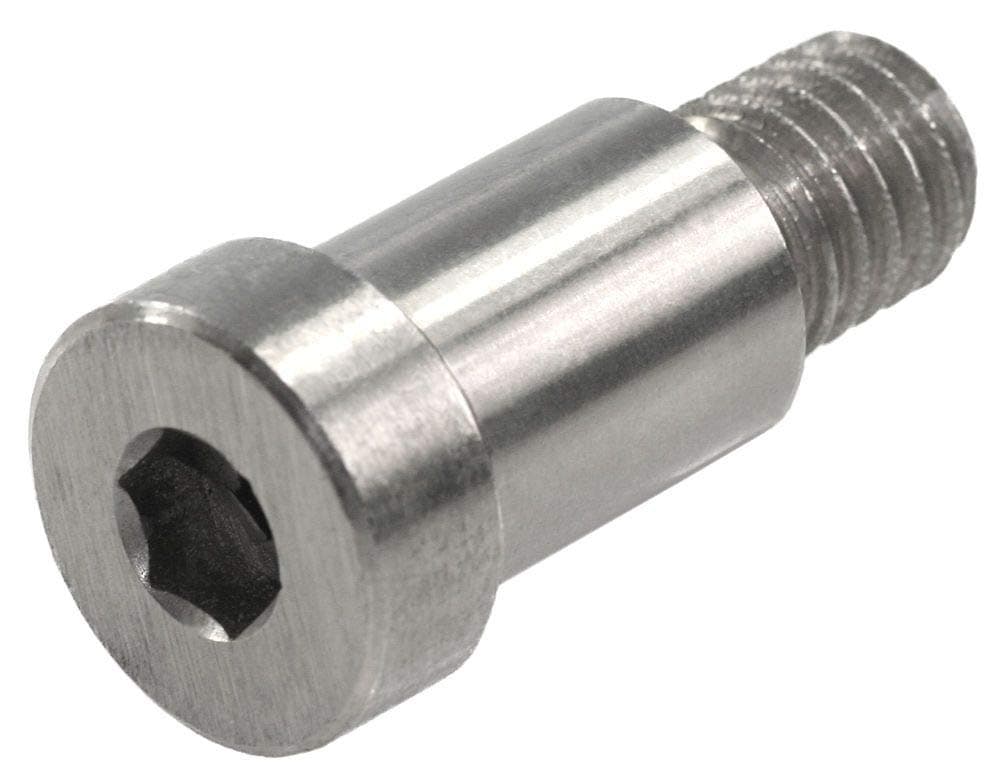 UNICORP MSCB393-3 Mod Hex Socket Shoulder Screw- 6MM Shoulder Dia, 8MM Shoulder Lg, 10MM Head Dia, 5MM Head Ht, M5 X 0.80 Thread, 303 Stainless QTY-25