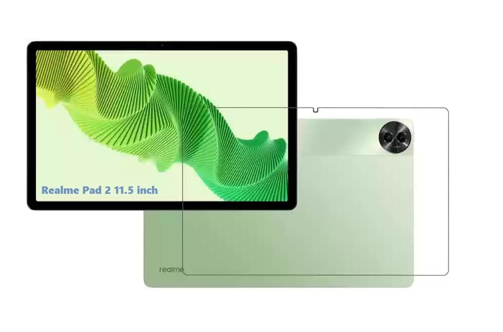 CoverMax Realme Pad 2 11.5 inch Screen Protector,Perfect Edge To Edge Fit Anti-Scratch HD Clear Tempered Glass For Realme Pad 2 11.5 inch - Transparent