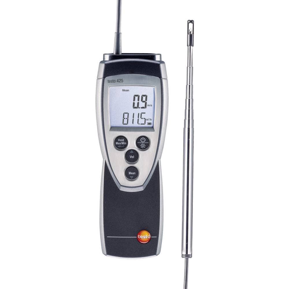 Testo 425 - Digital Hot Wire Anemometer with App Connection (Part # 0563 0425)