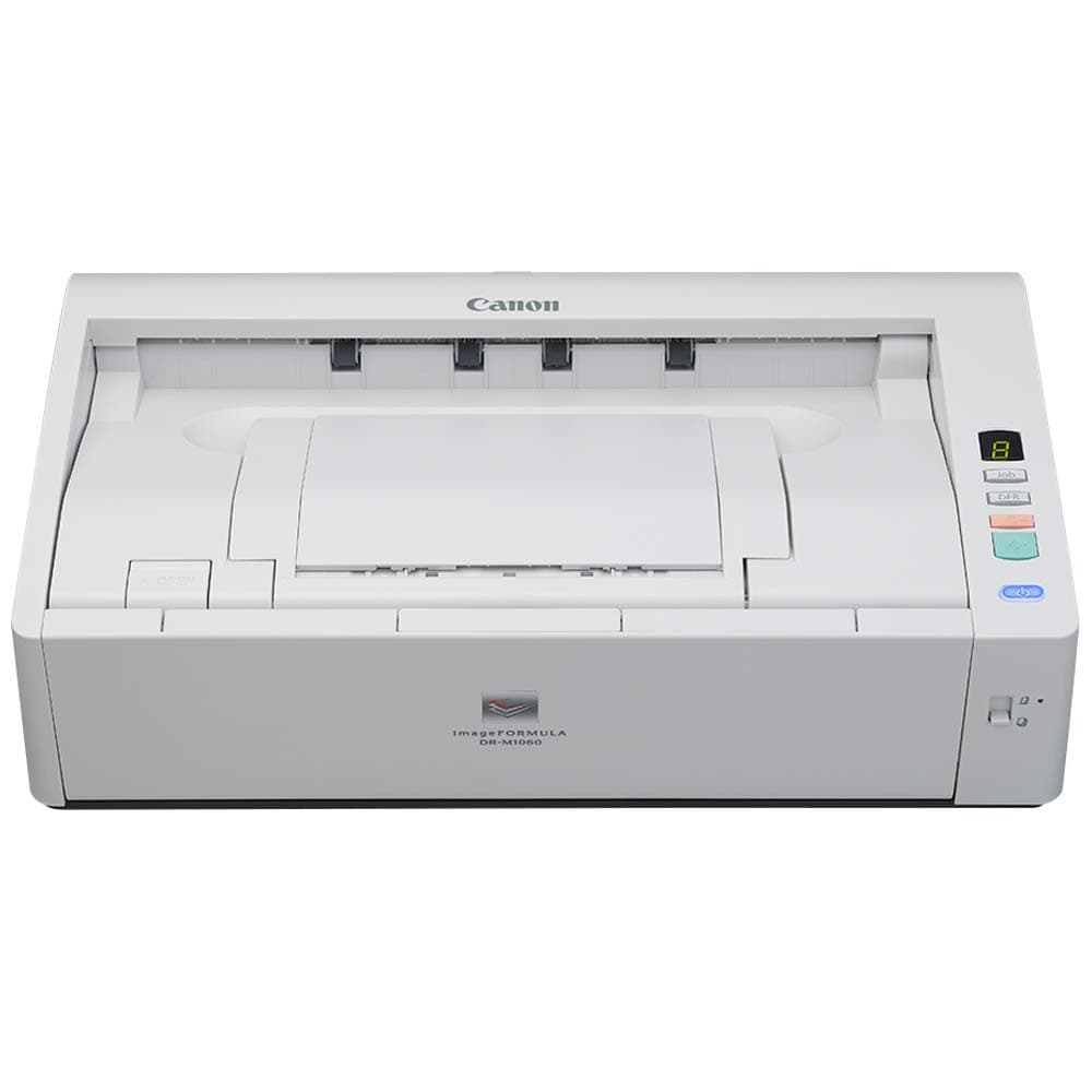 Canon imageFORMULA DR-M1060 Office - Document scanner - Duplex - 11.8 in x 118 in - 600 dpi - up to 60 ppm (mono) / up to 60 ppm (color) - ADF (60 sheets) - up to 7500 scans per day - USB 2.0