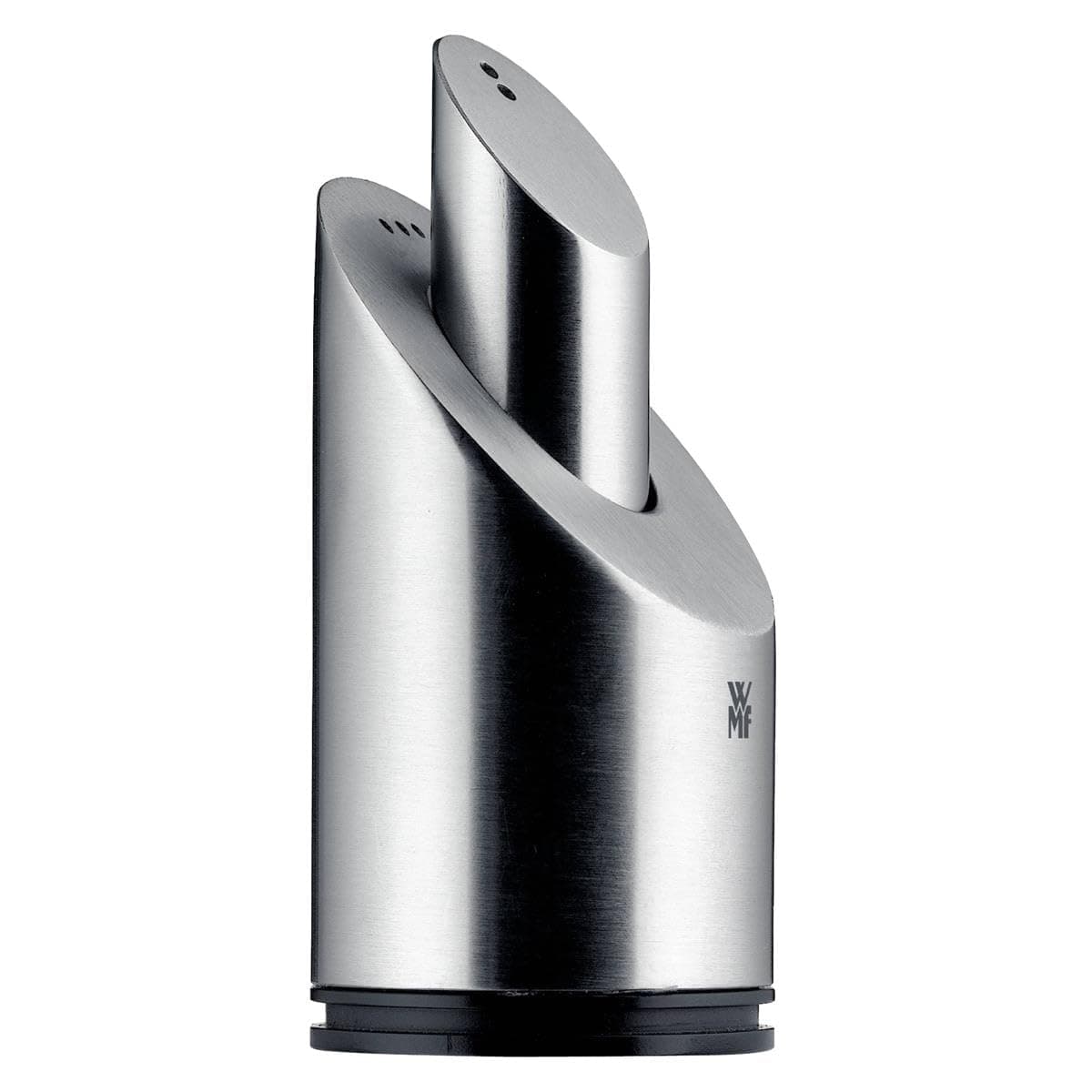 Basic Stainless Steel 2-in-1 Salt and Pepper Shaker Set, 2-Pieces, Grey