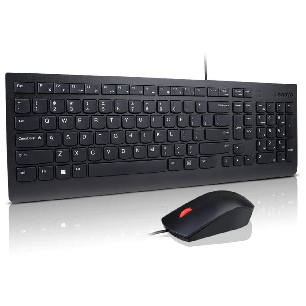 Essential Wired Keyboard and Mouse Combo - US English