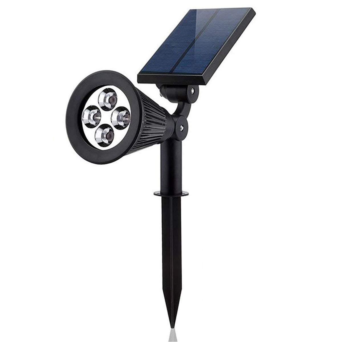 Siensync Solar LED Lights - [3rd Generation] (TM) 2-in-1 Solar Powered Outdoor Spotlight (Changing Color LEDs) for Landscape Lighting Waterproof Wall Light Bulb Driveway Yard Lawn Pathway Garden