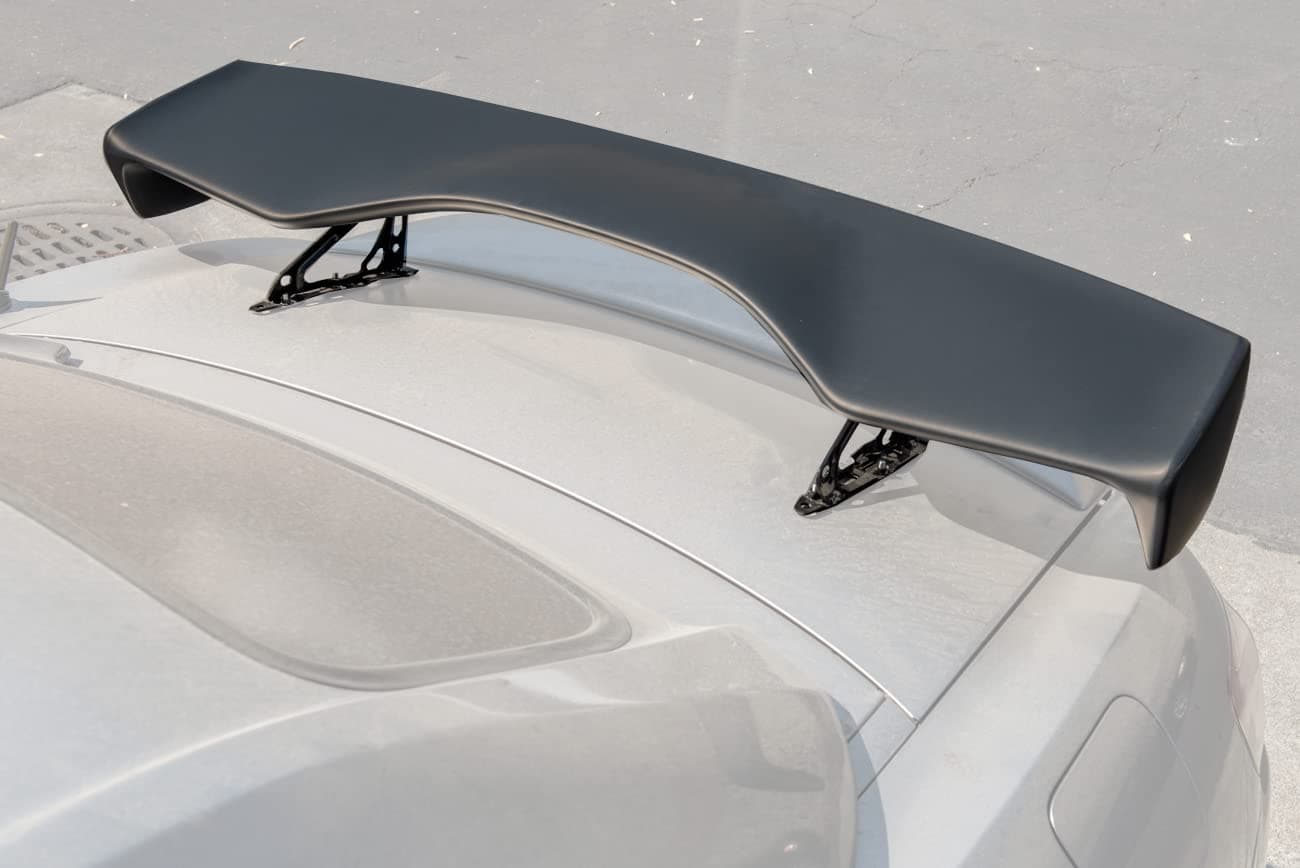 Extreme Online Store Replacement for 2000-2009 Honda S2000 AP1 AP2 | JDM CR Style ABS Plastic Primer Black Rear Trunk Lid Wing Spoiler