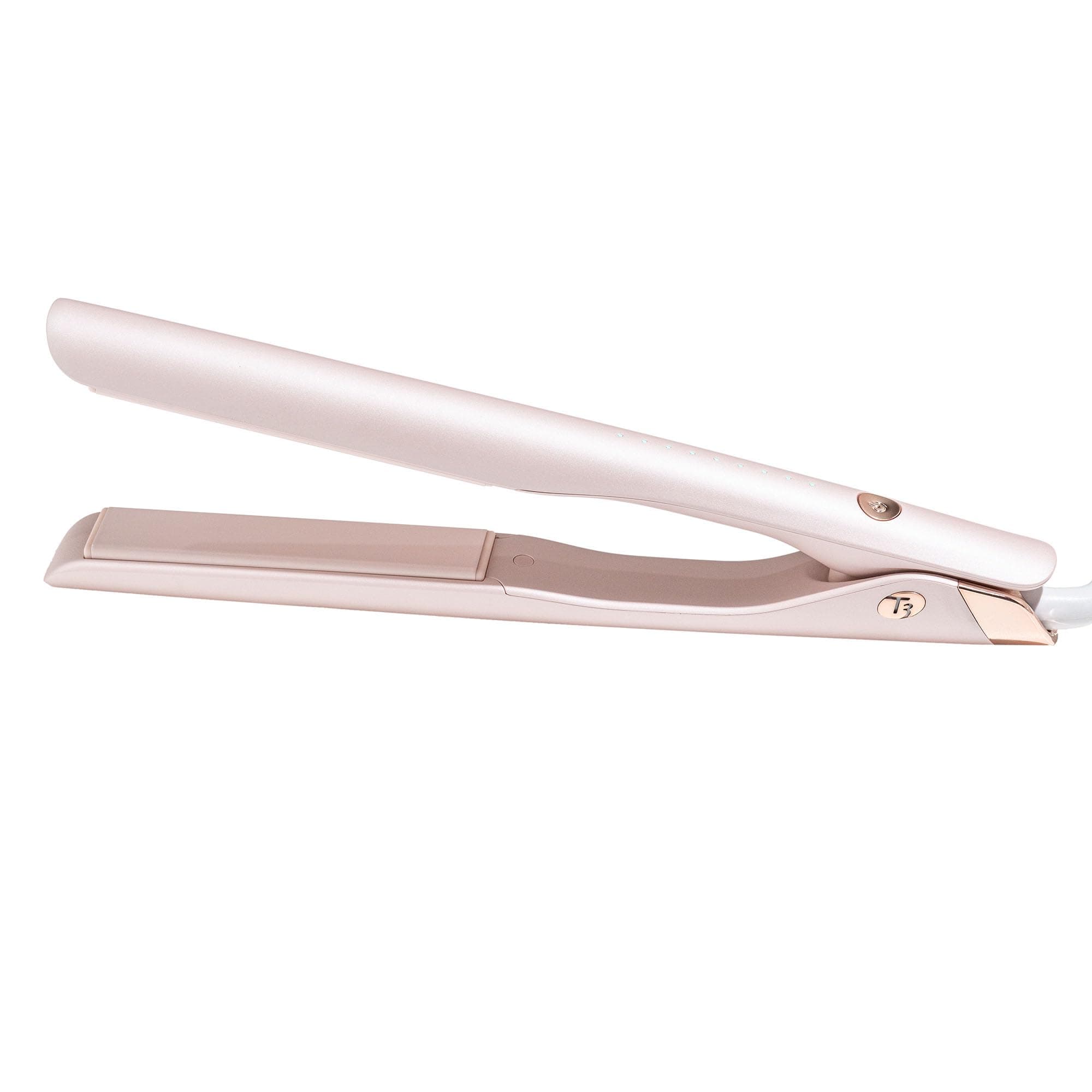 T3 SinglePass Smooth X Professional Flat Iron with Extra-Long Ceramic Plates for Faster Styling, 9 Heat Settings for All Hair Types, For Straightening, Curling, and Waving