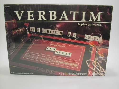 Verbatim, A Play On Words, Board Game