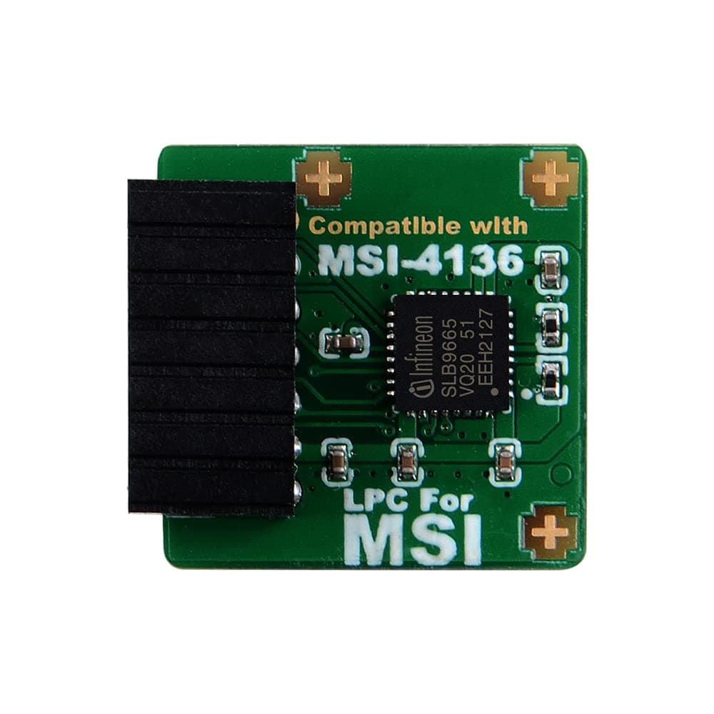 TPM2.0 Module TPM LPC 14Pin Module with infineon SLB9665 for MSI Motherboard Compatible with TPM2.0(MS-4136)