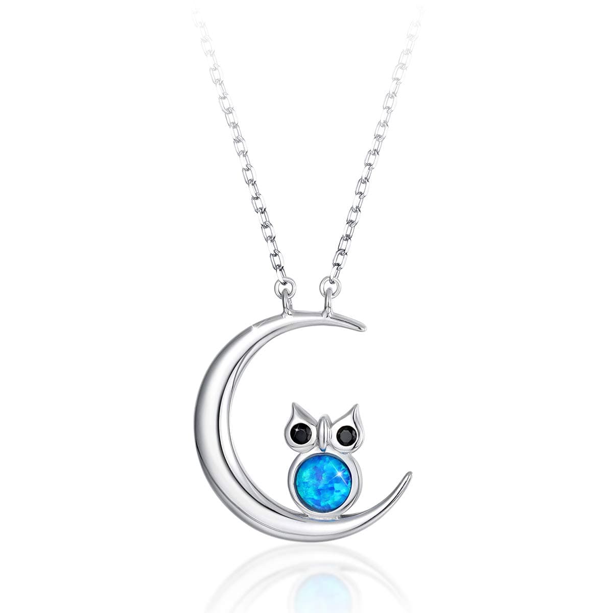 Opal Stud Earrings Necklace Ring 925 Sterling Silver Small Round Gift Jewellery Earrings Women Girls for Mother's Day Christmas Valentine's Day