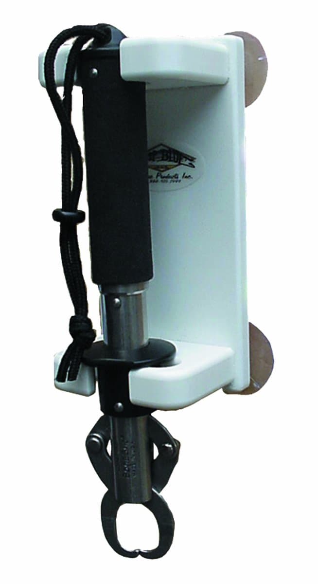 Deep Blue Boga Grip Holder, White,black