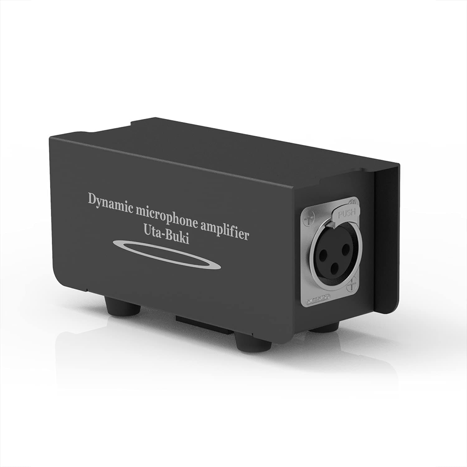 Microphone Activator XLR Microphone Preamp for Dynamic/Ribbon Microphone Dynamic Microphone Amplifier for Shure SM7B /SM58 /55SH/Machine SMM205 Dynamic Mircophone Preamp Booster for Stage/Podcasts