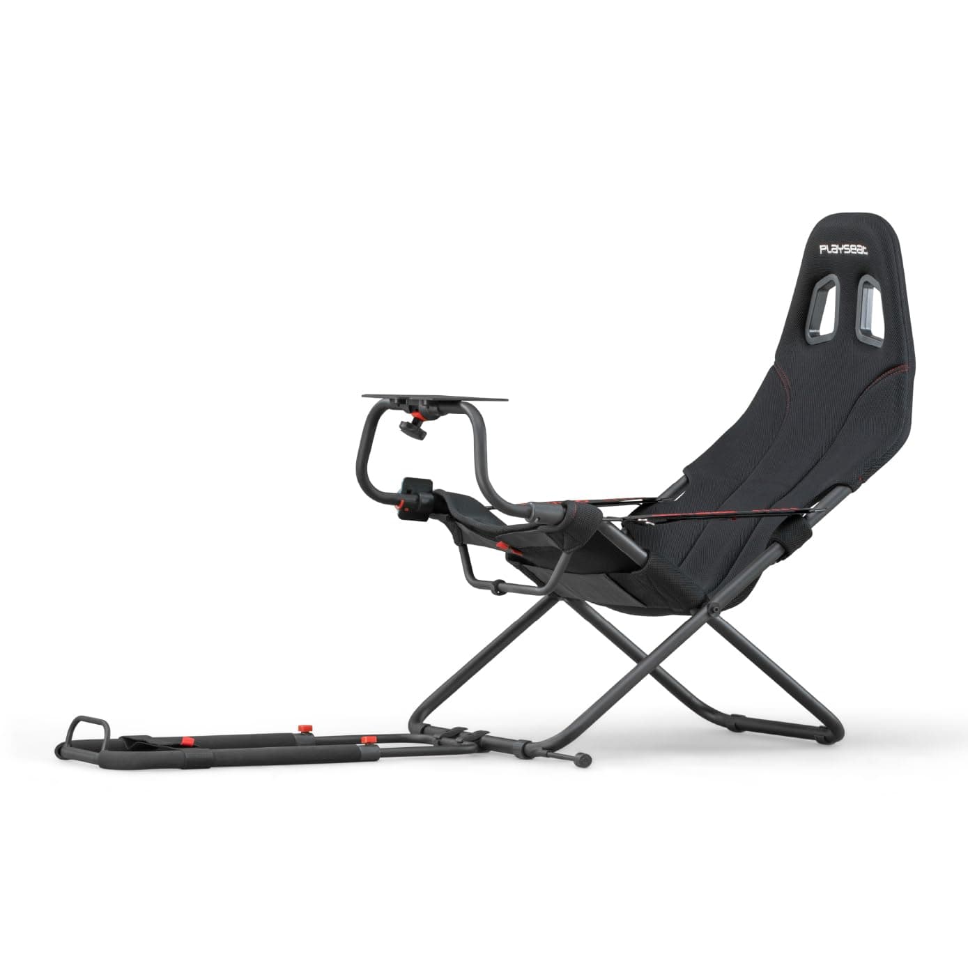 Challenge Racing Simulator Cockpit | Foldable & Adjustable | for High Performance Sim Racing | Compact & Flexible | Supports All Steering Wheels & Pedals | for PC and Console