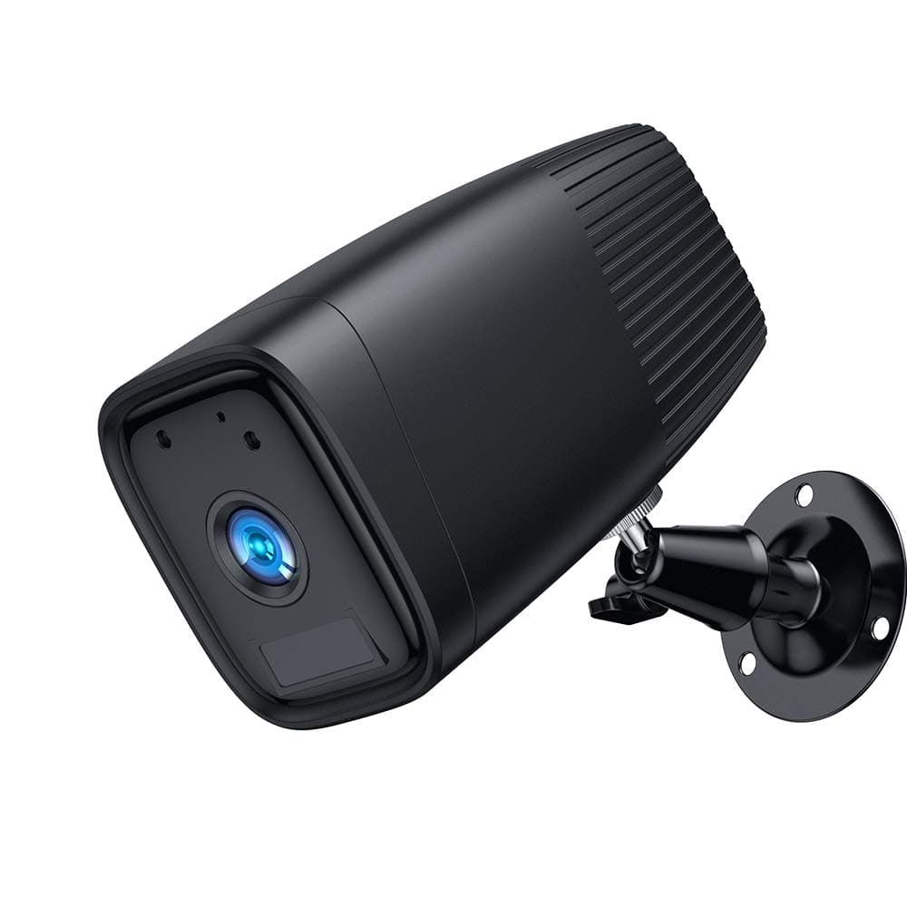 SDETER Wireless Battery Camera, 1080P WiFi IP Home Security CCTV Weatherproof System, Night Vision Motion Detection 12000mAh Rechargeable Battery Built-in for Outdoor Indoor