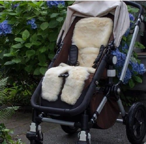 Bowron Shorn Lambskin Stroller Fleece