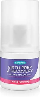 Lansinoh Organic Perineal Massage Oil, 1.7 Fl. Ounces