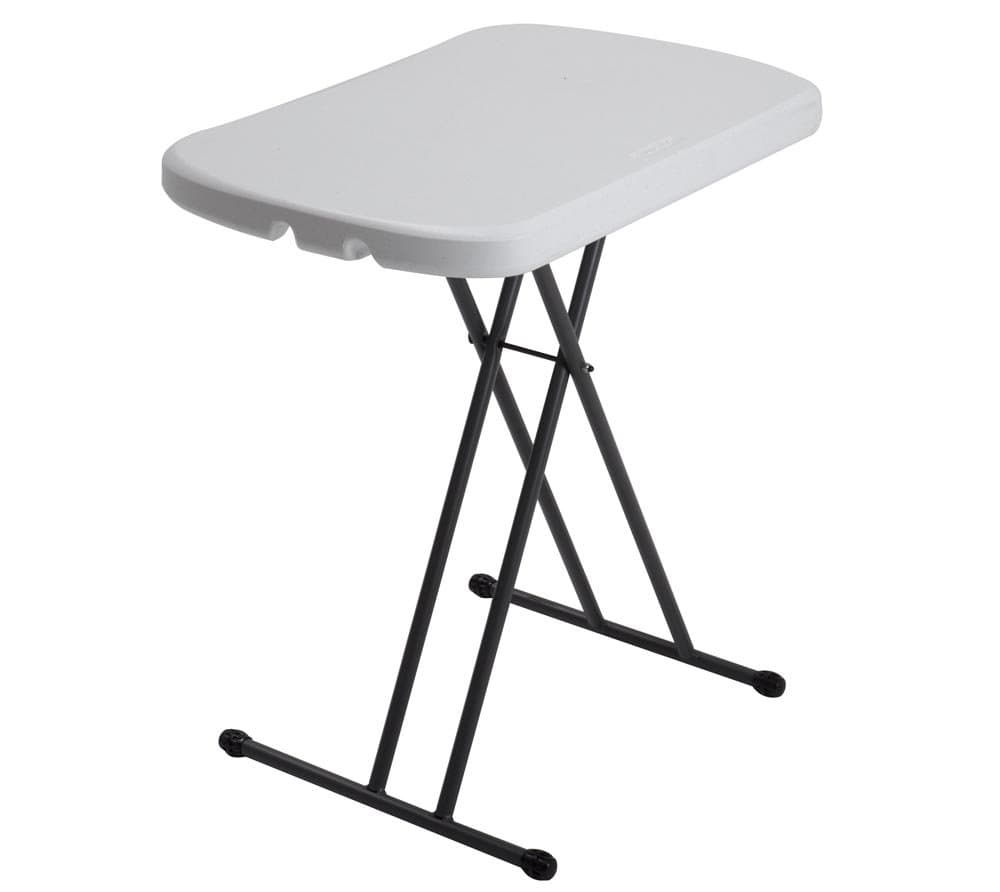 Lifetime 26-Inch Folding Table, Adjustable Picnic Table