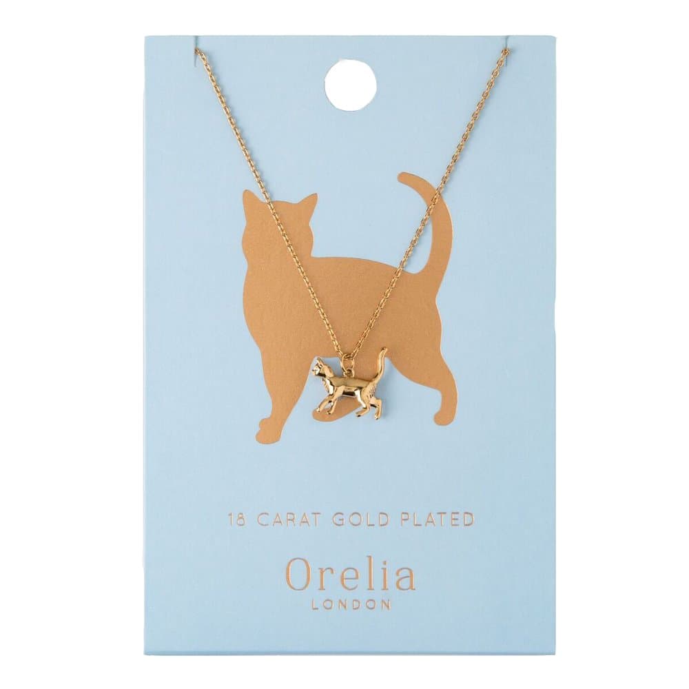 Gold Lucky Cat Necklace
