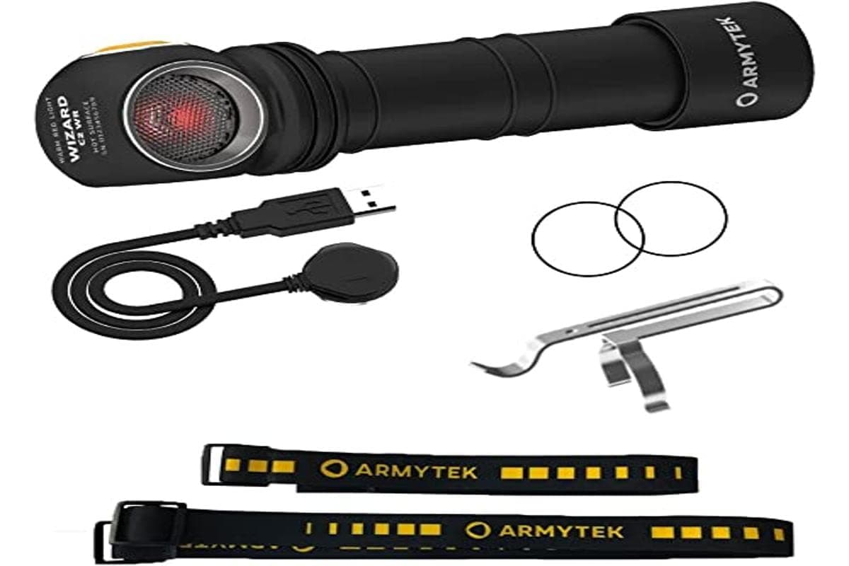 ArmytekWizard C2 WR Magnet USB Warm White with Red Light