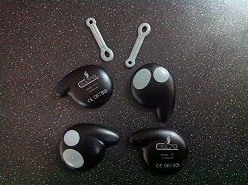 Cobra 7777 Car Alarm Replacement Remote Fob Key Case shell kit x2