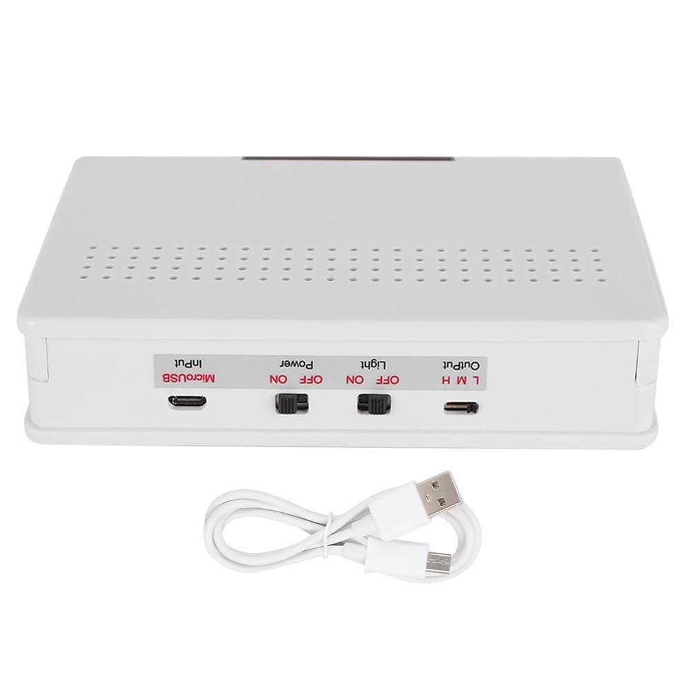 Pulse Generator,Artificial Professional 7.83HZ Schumann Wave Generator Ultra-Low Frequency Pulse Generators,Support Power Switch, Light Switch,Power Adjustment