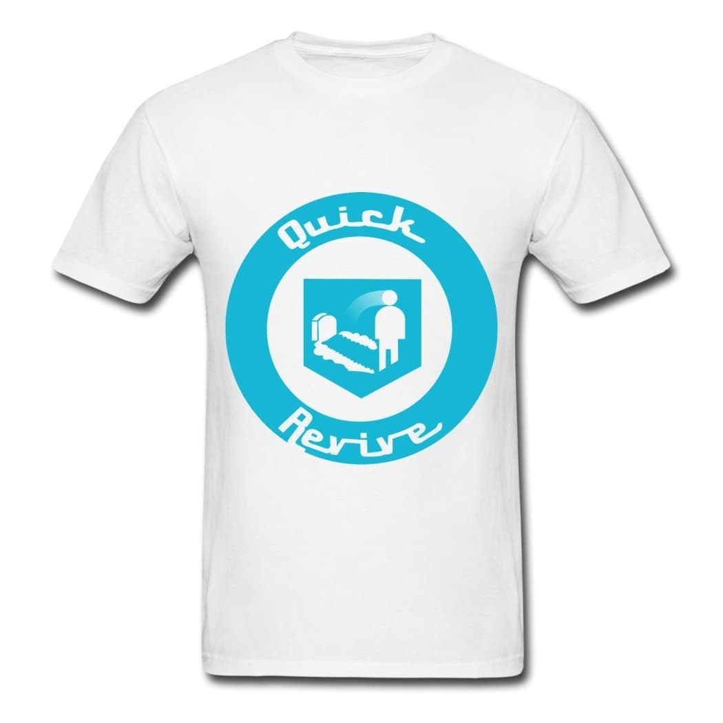 Men's Quick Revive T-Shirts White Small