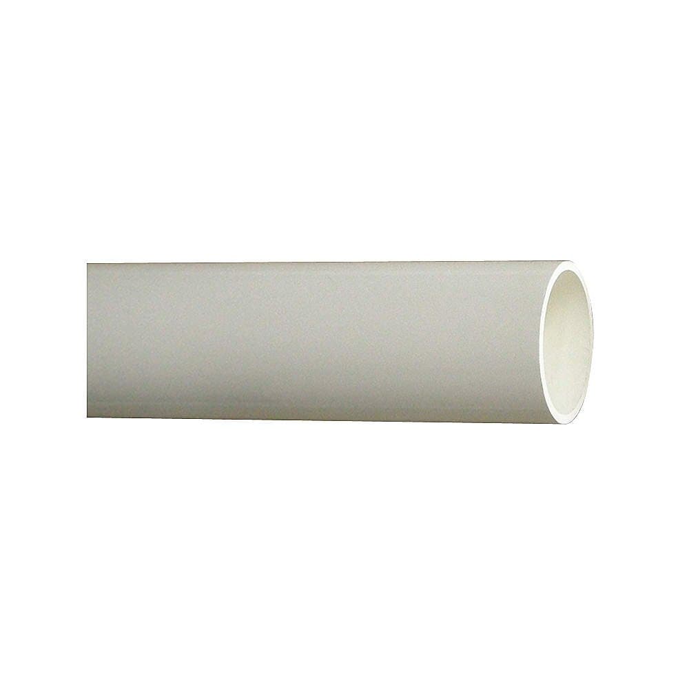 Pipe, Schedule 40, 8 In, 10 ft. Length, PVC