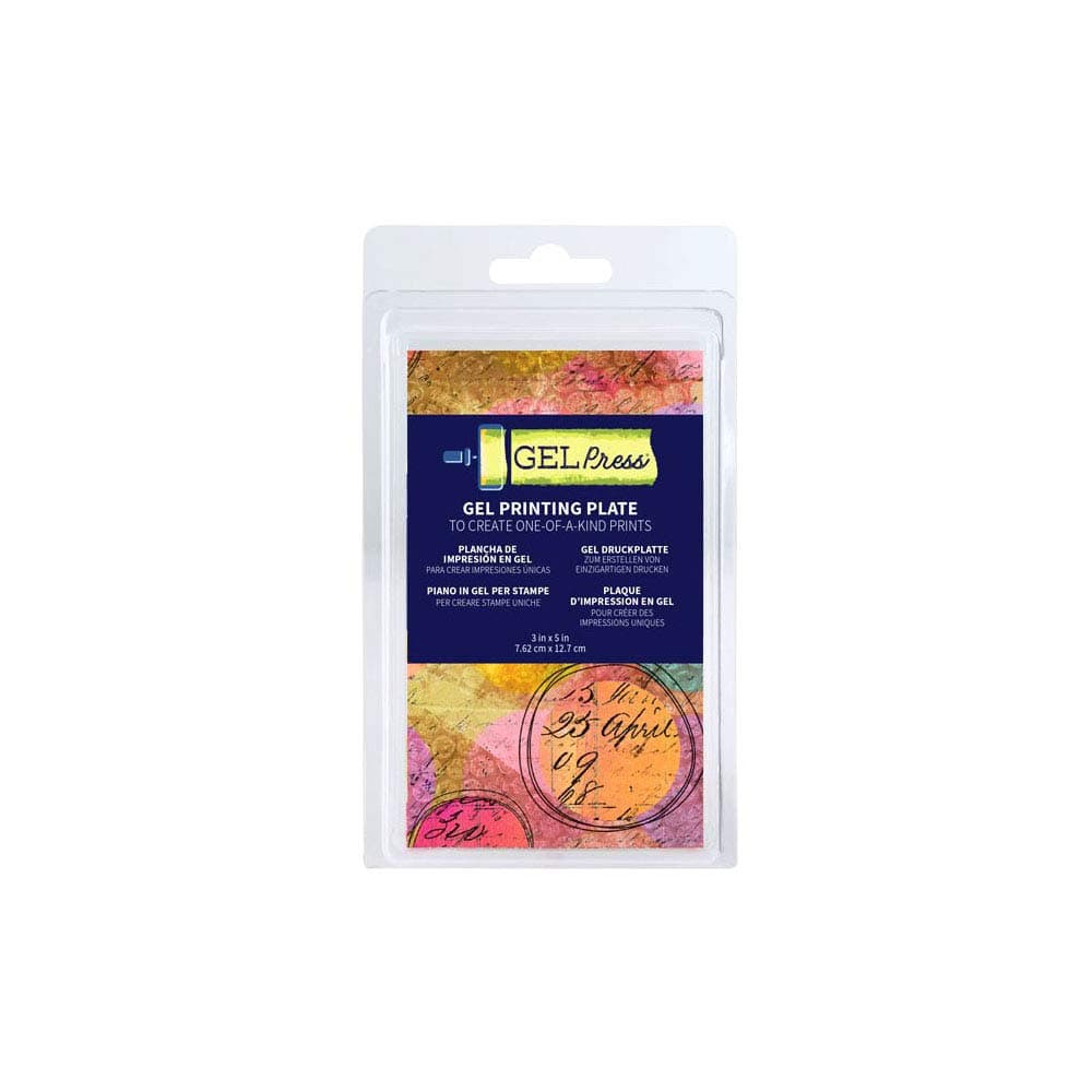 Gel Press 10808 Plate 3"X5", Multi-Colour