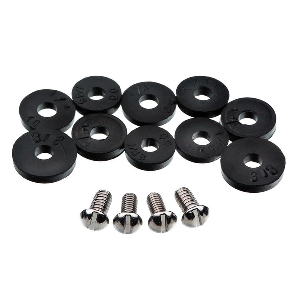 Danco80790 Flat Washer Assortment, for Use with Quick-Opening Style Faucets, Pack of 1, Black