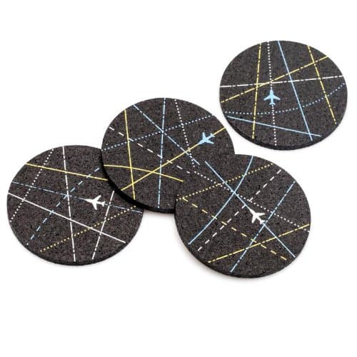 Flox 'Roger That' Rubber Coasters