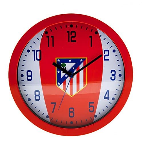 Atletico Madrid Official Home Style Wall Clock 30cms