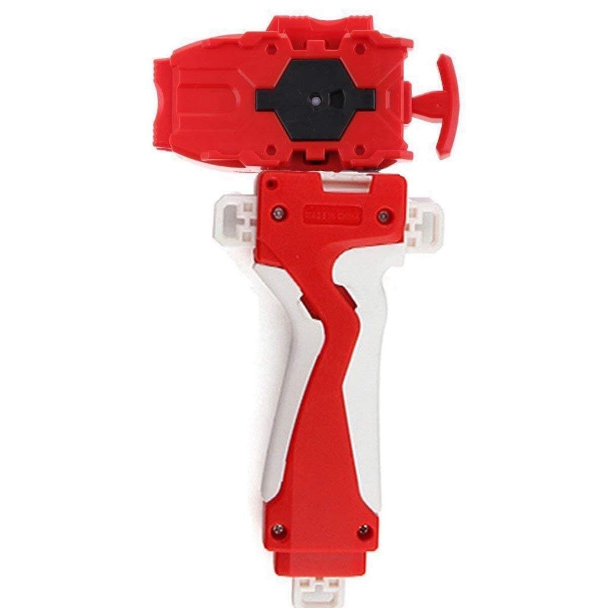 CLeternal Bey Burst String Launcher and Grip, Battling Top Burst Starter String Launcher, Strong BeyLauncher Spining Top Toys Accessories(Red)