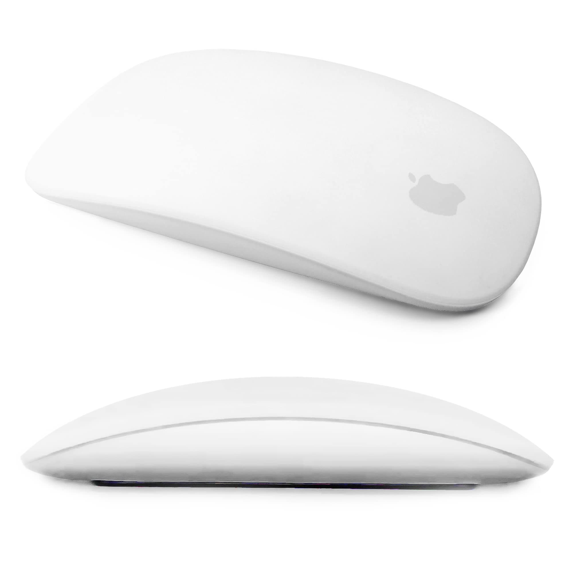 Mouse Silicone Case, for Apple Magic Mouse 1&2, Drop Proof, Dust Proof, Ultra Thin Cover (White)
