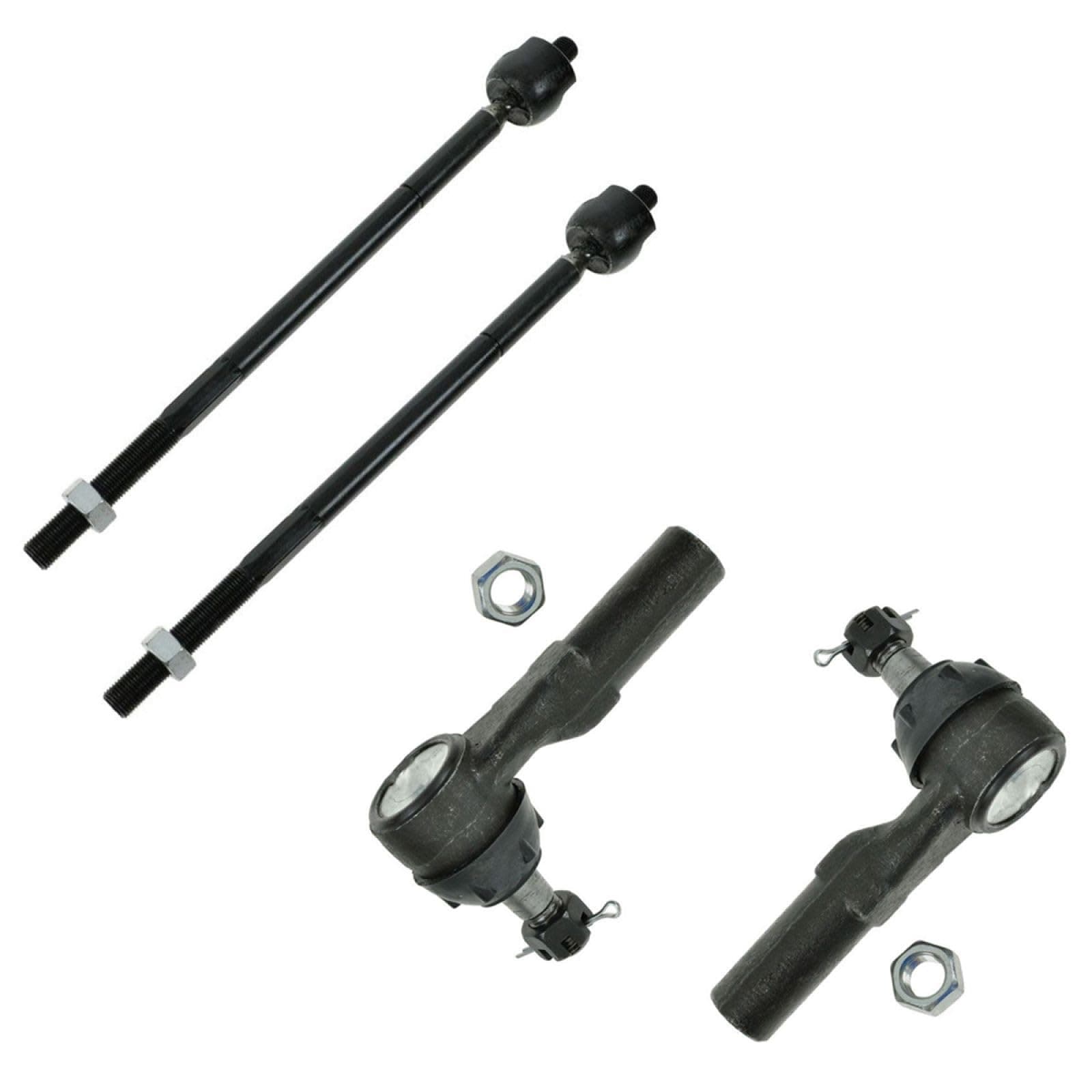 4 Piece Kit Inner Outer Tie Rod End LH RH Set for Dakota Durango Pickup SUV
