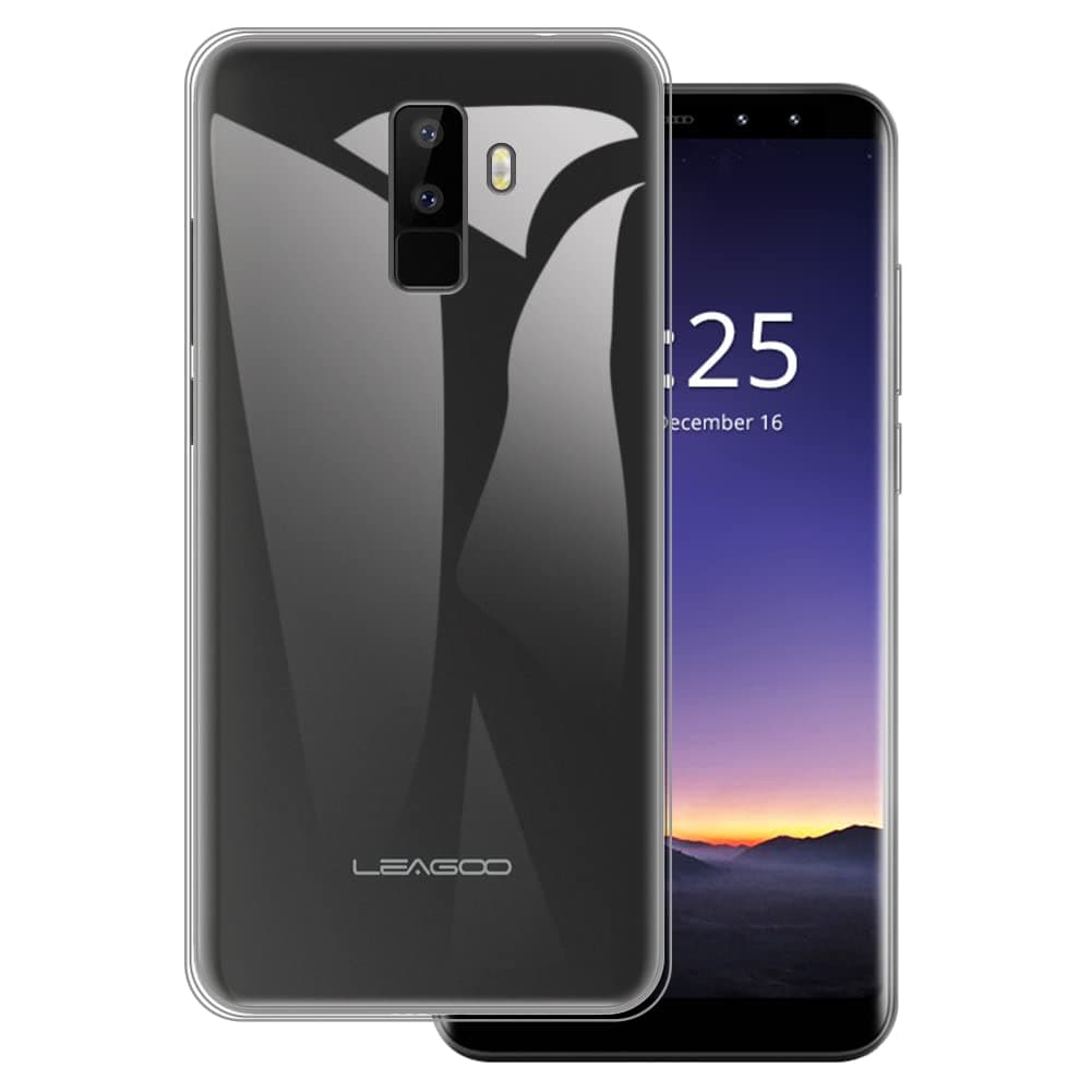 for Leagoo M9 Ultra Thin Phone Case, Gel Pudding Soft Silicone Phone Case for Leagoo M9 5.50 inches (Transparent)