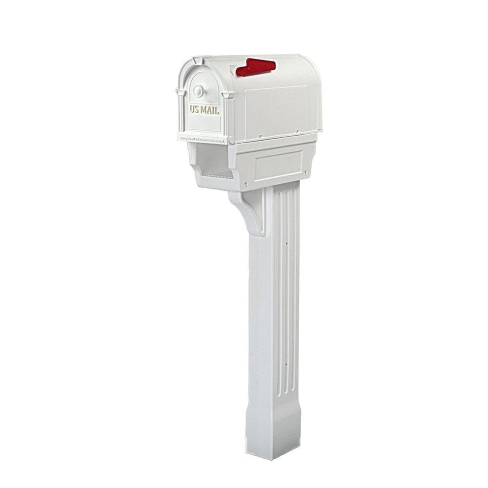 Hampton All-in-One Mailboxes Kit in White