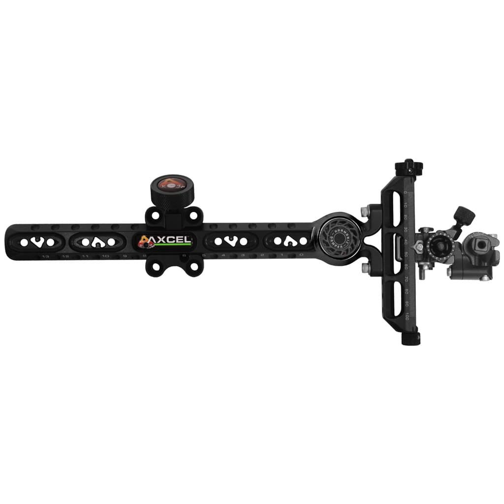 Achieve Left Hand Target Sight with Damper and 9-Inch Extension, Black