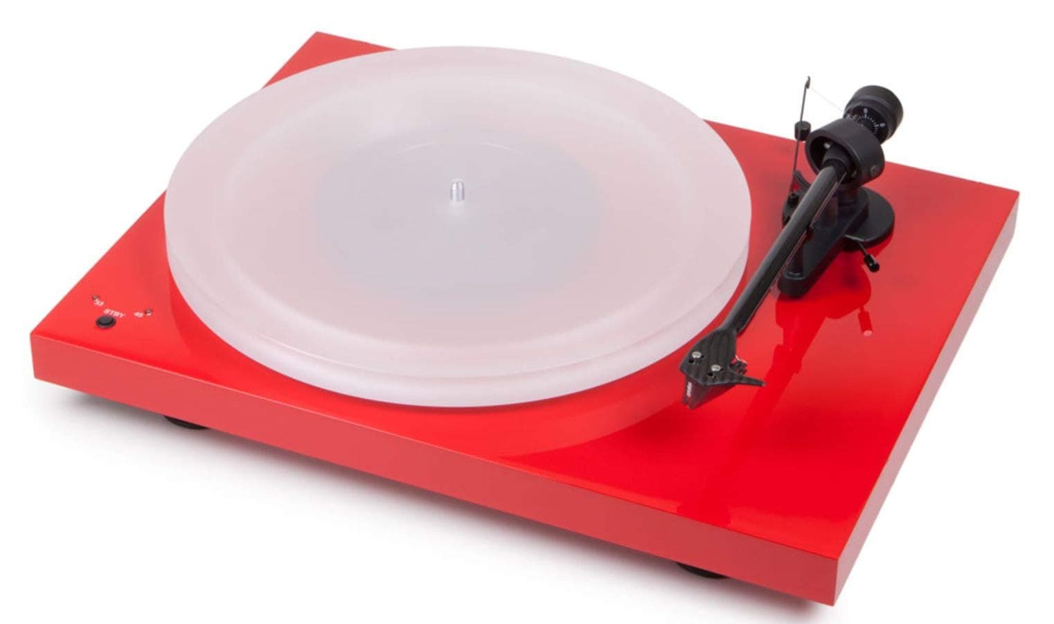 Pro-Ject Debut Carbon Esprit SB (DC) - audio turntables (50/60 Hz, Red, 415 x 320 x 118 mm)