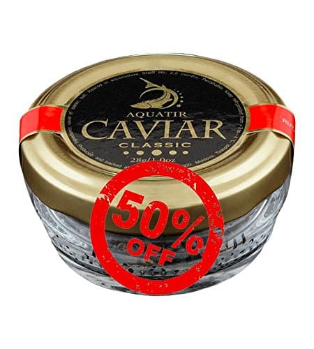 Sterlet caviar(RUT), malossol, 28g