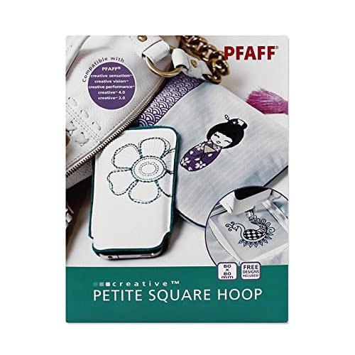 PFAFF CREATIVE PETITE SQUARE HOOP 80mm X 80mm