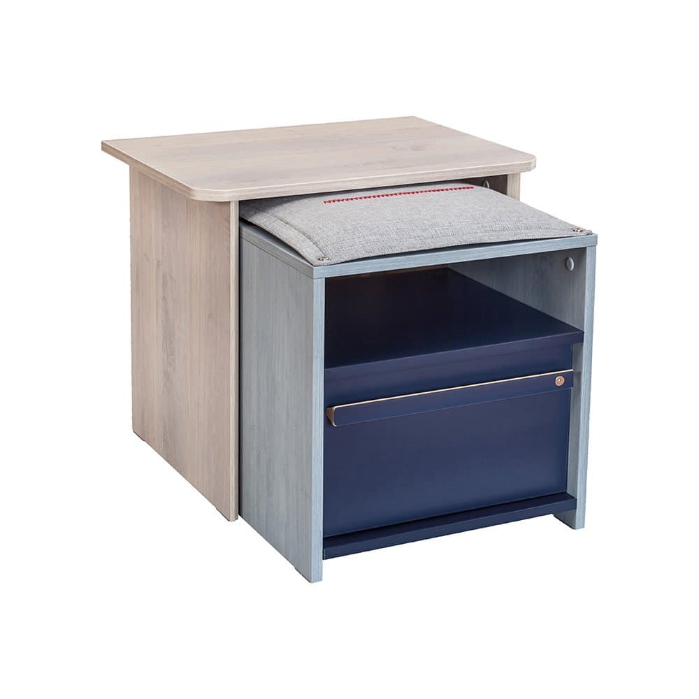 Cilek Trio Nightstand 16" Light Gray