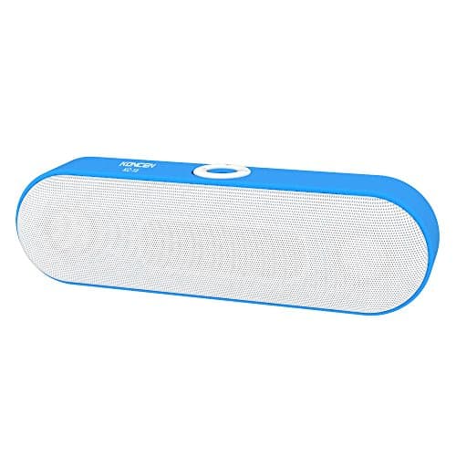 Bluetooth Speakers KC-18 The Best Portable Wireless Bluetooth Speaker, Built-in Microphone, FM Radio, 2x3.5W Acoustic Drivers with Bass and lightweight (Blue)