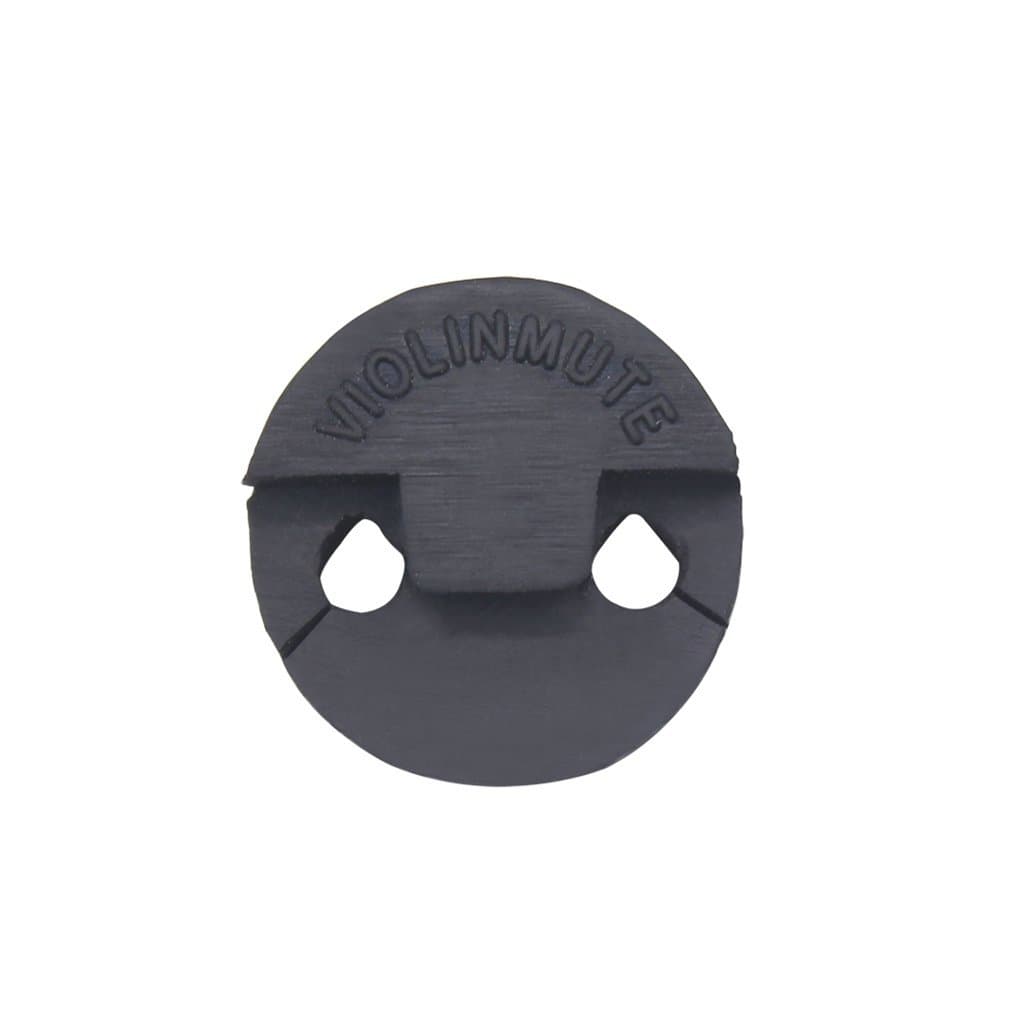 PERLMAN Violin Mute Black Round Rubber